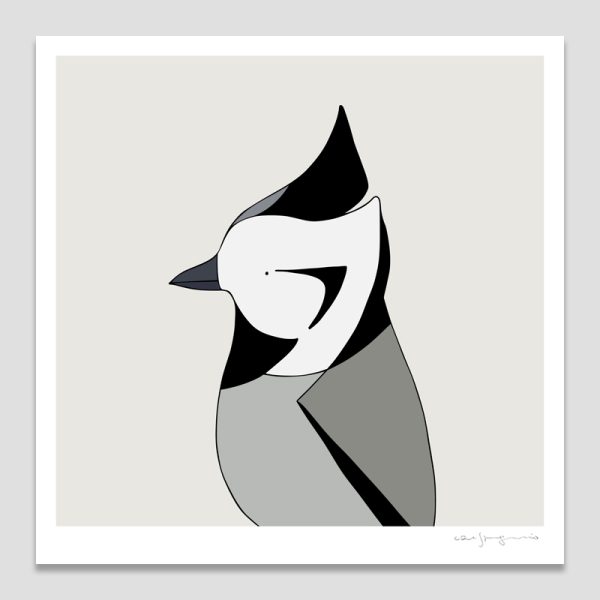 Bridled Titmouse
