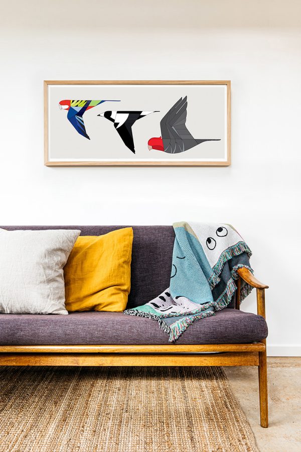 Birds of the East In Flight - Image 2
