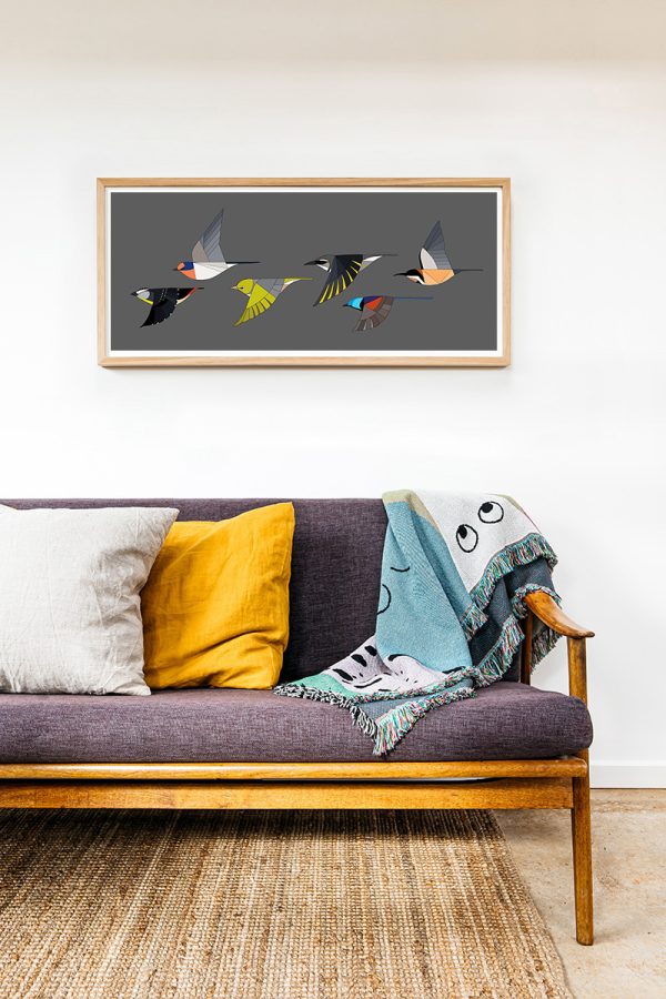 Little Birds of the Gardens In Flight - Image 2