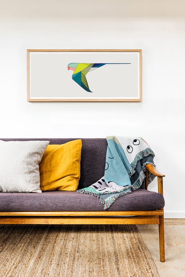 Princess Parrot In Flight - Image 2